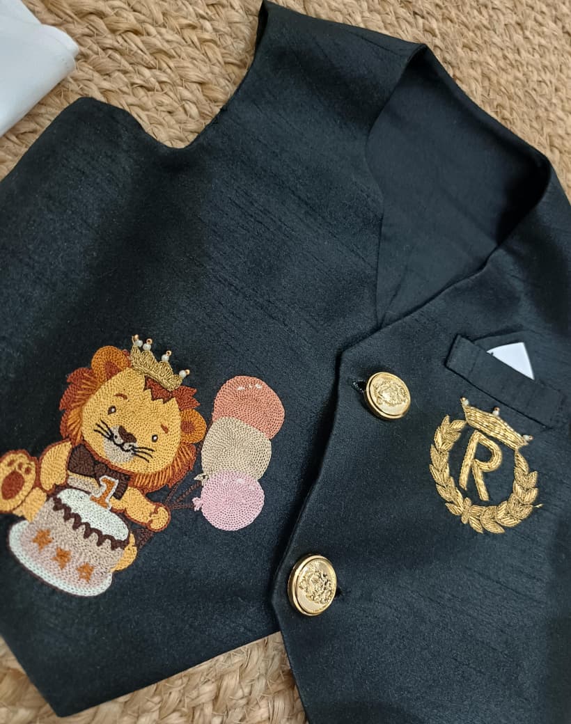 Little Lion Duo Waistcoat Set