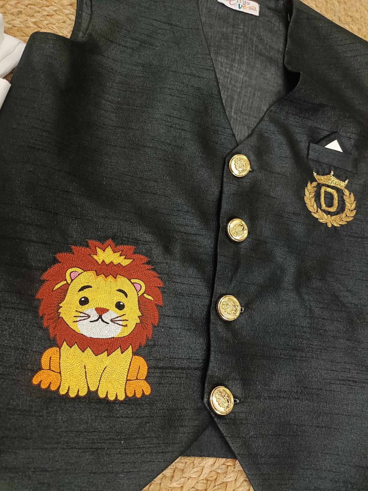 Tiny King Waistcoat Set
