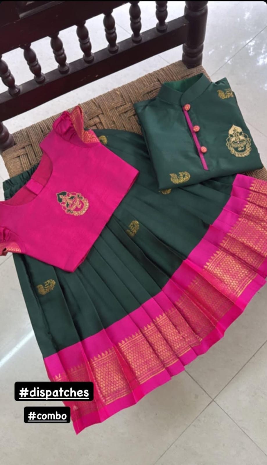 Durga Festive Sibling Set
