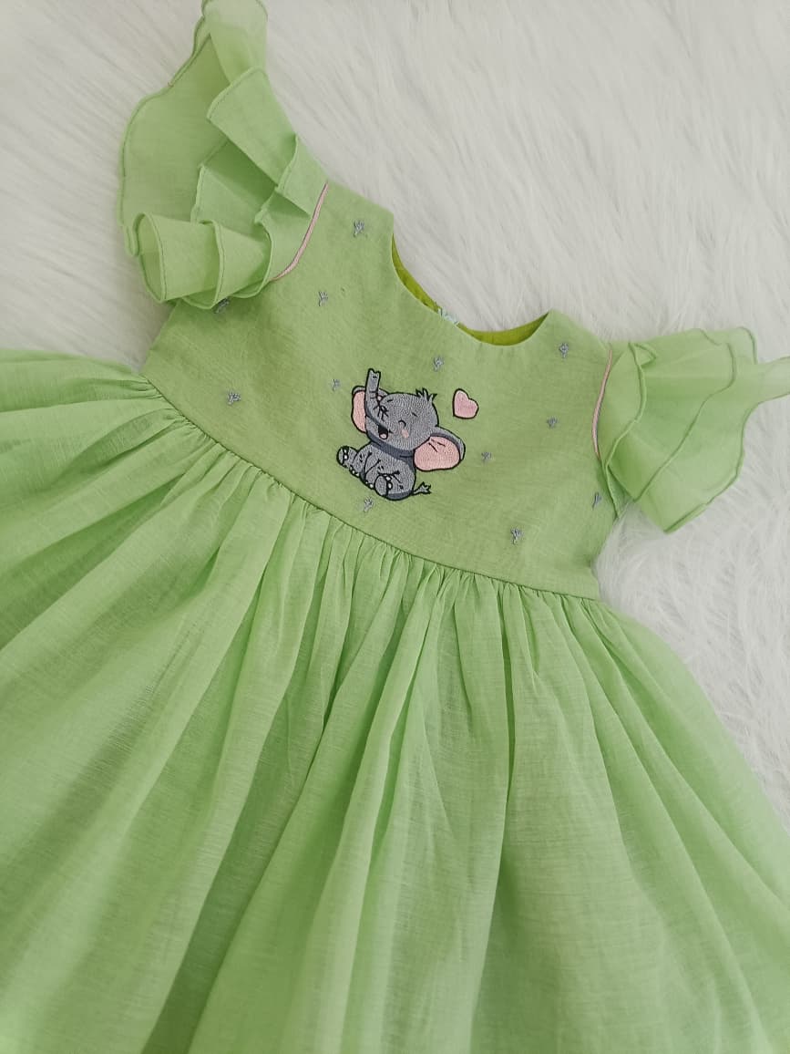 Baby Elephant Frock