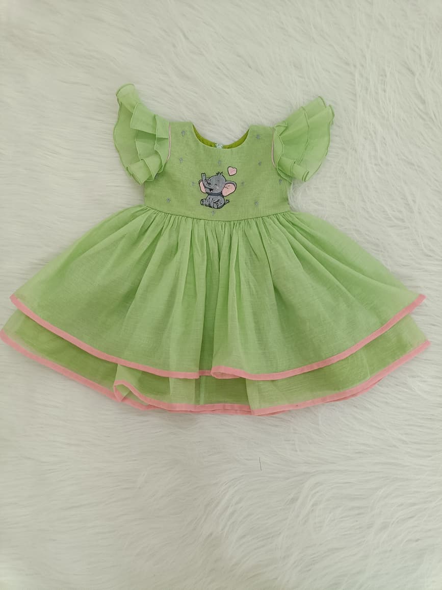 Baby Elephant Frock