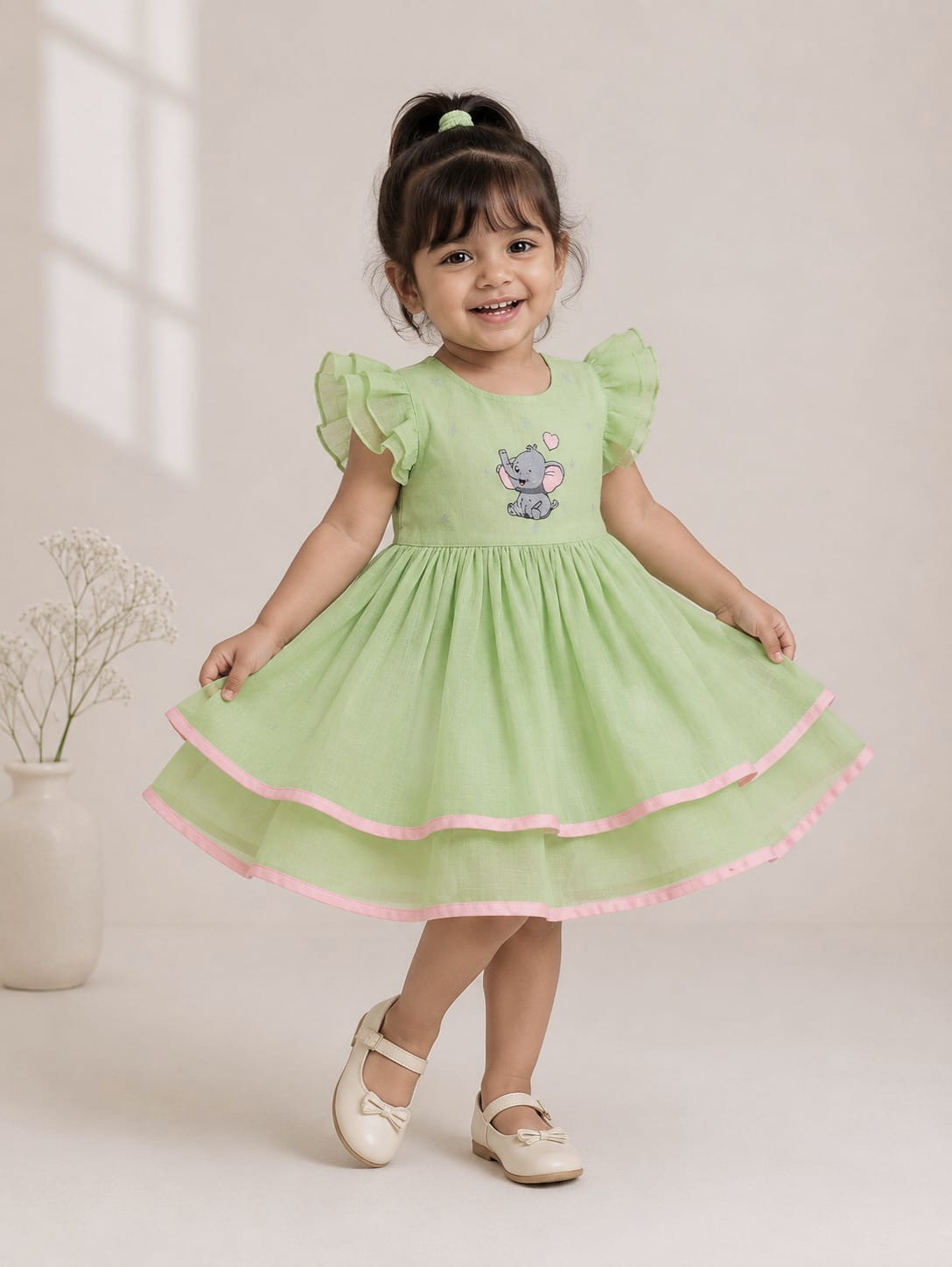 Baby Elephant Frock