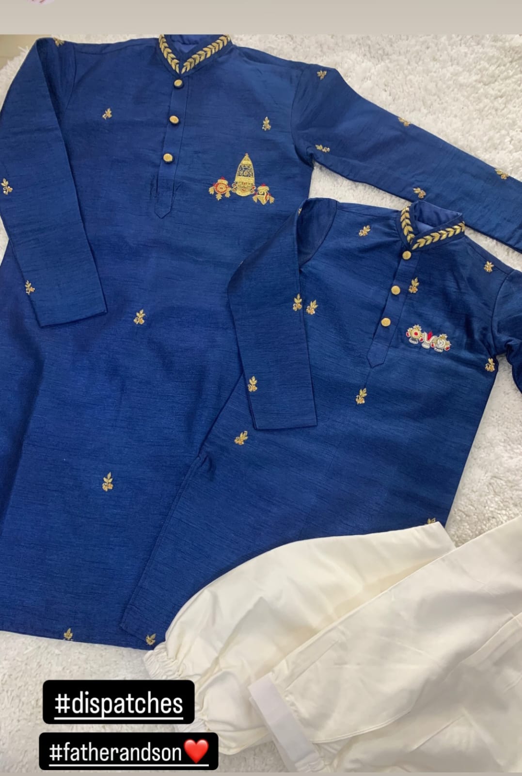 Blue Traditional Combo Set