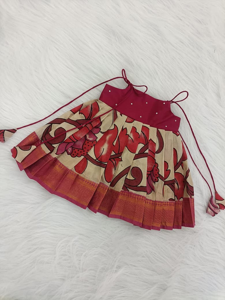Kalamkari Sibiling Set - Pink