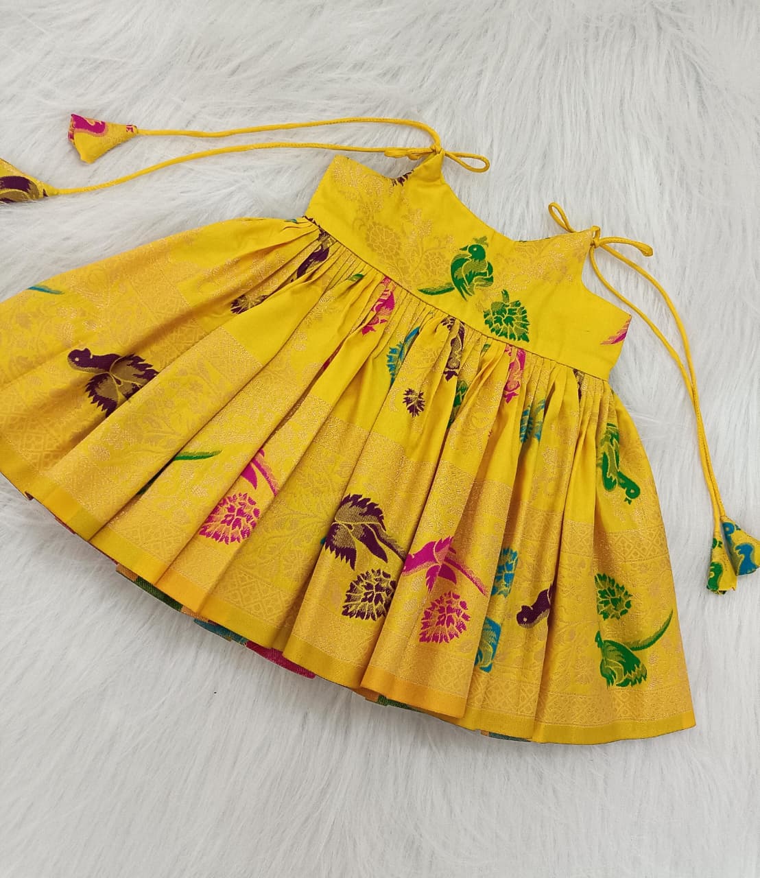 Yellow Bloom Frock