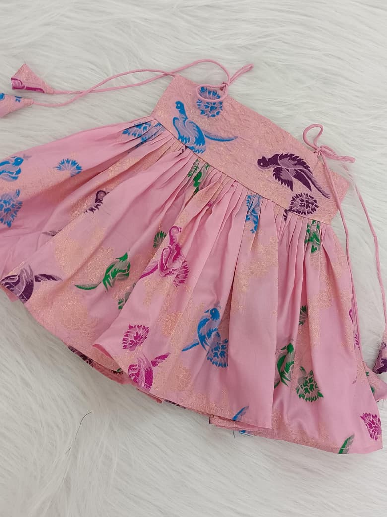Pastel Pink Bloom Frock