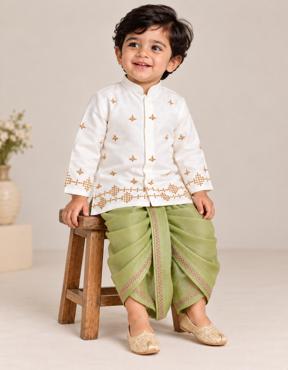 Kolam Classic Kurta Set