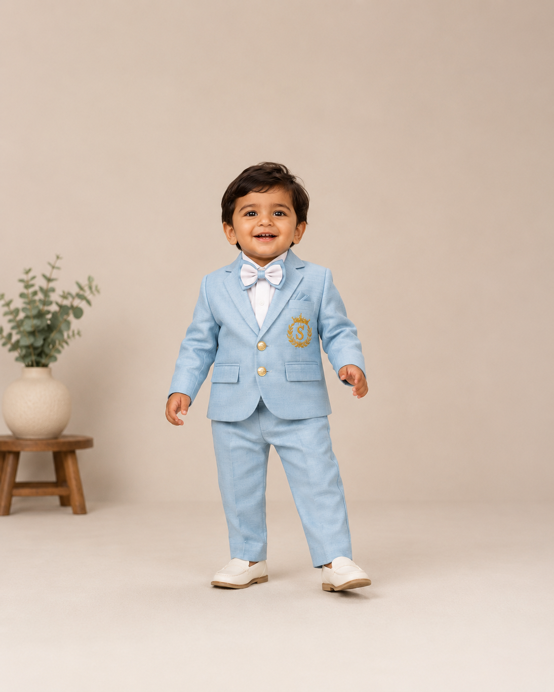 Ice Blue Suit Set