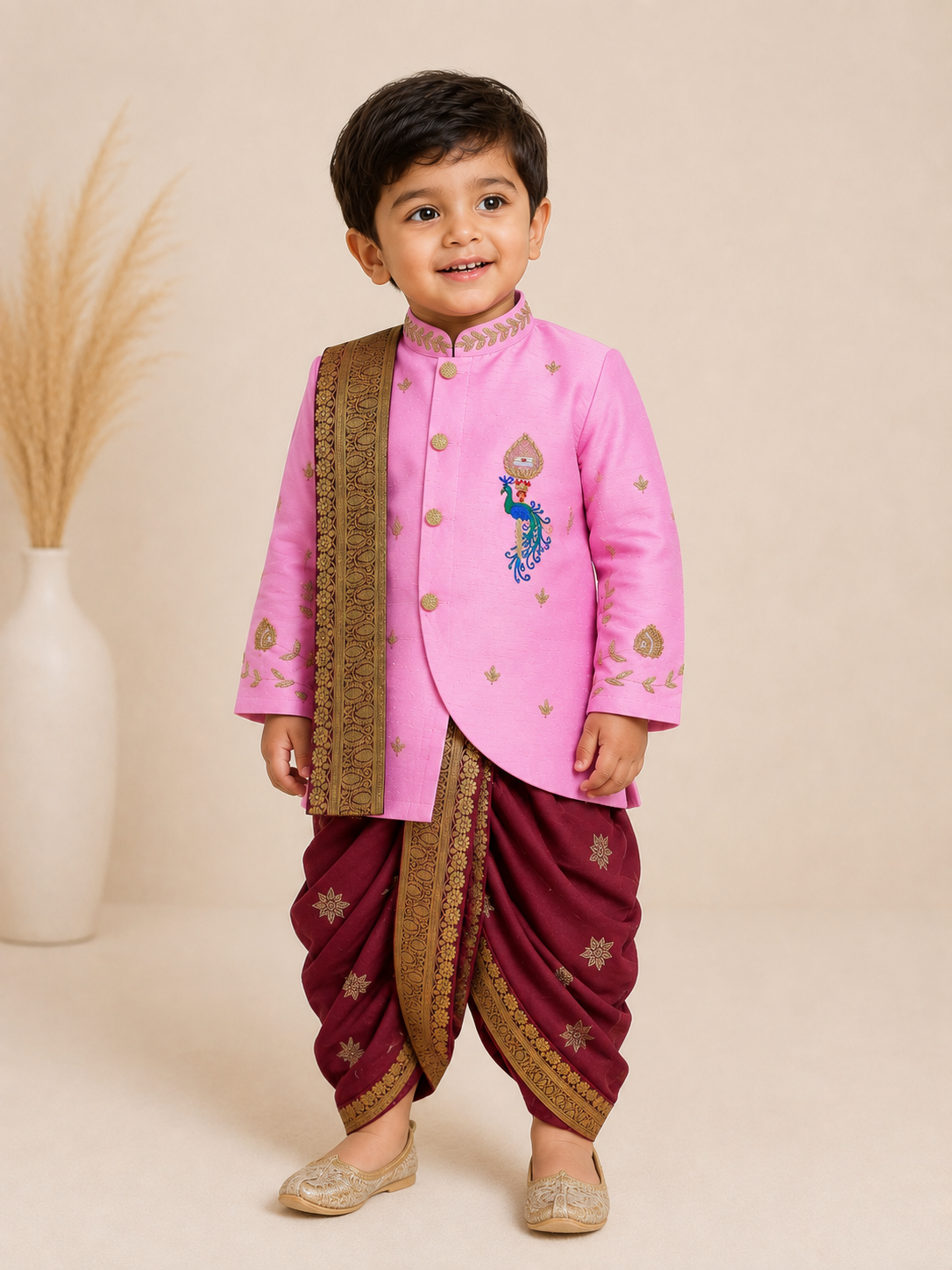 Mayura Dhoti Set