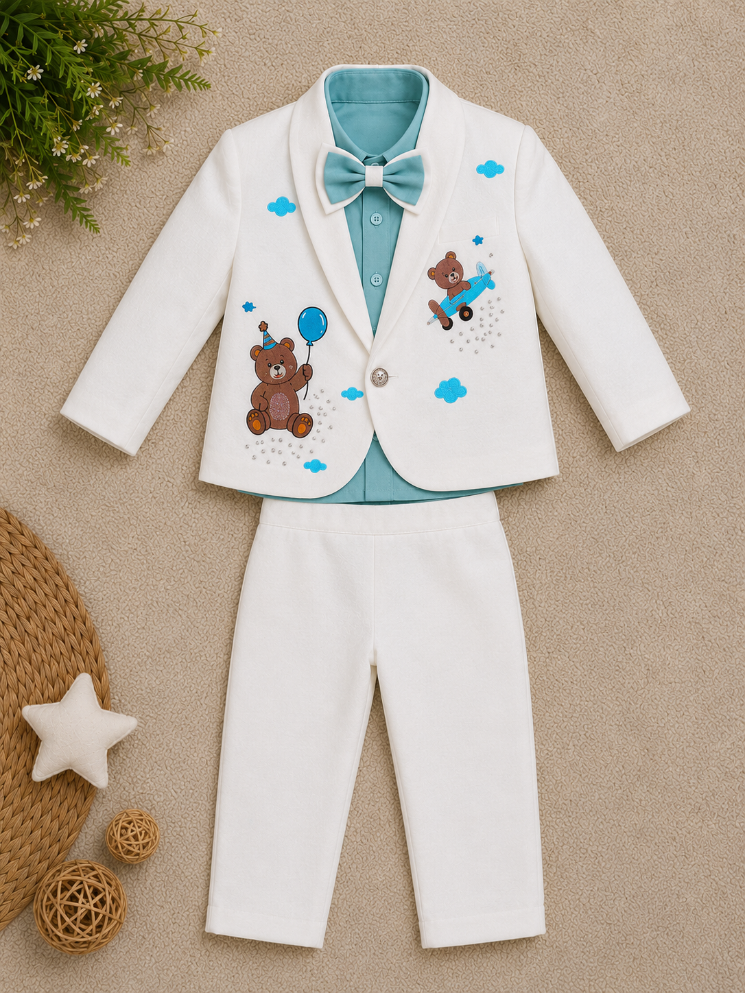 Little Teddy Blazer Set