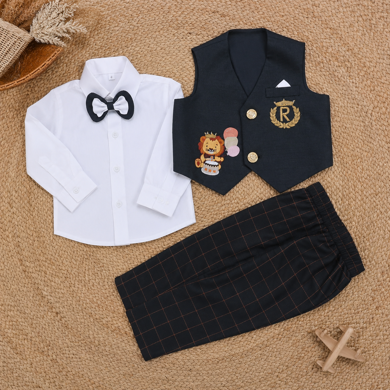 Little Lion Duo Waistcoat Set