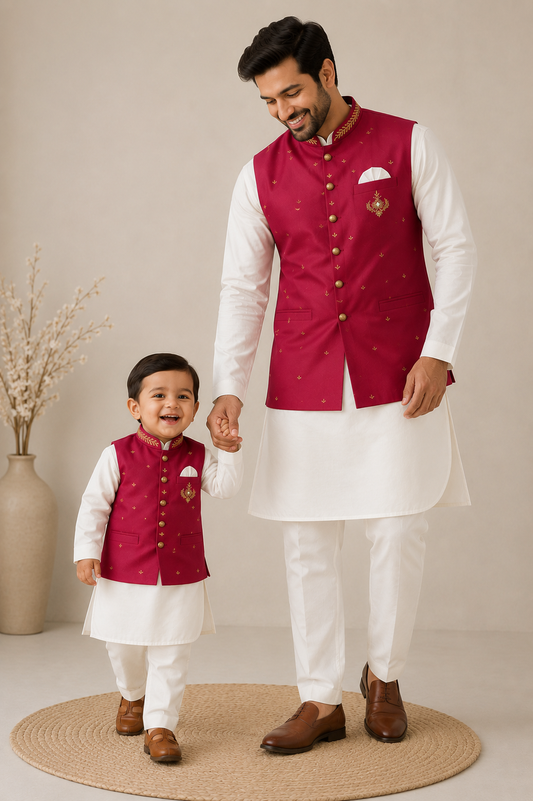 Classic Waistcoat F&S Combo Set
