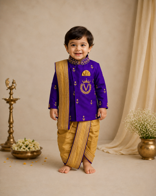 Traditional Kurta Dhoti Set