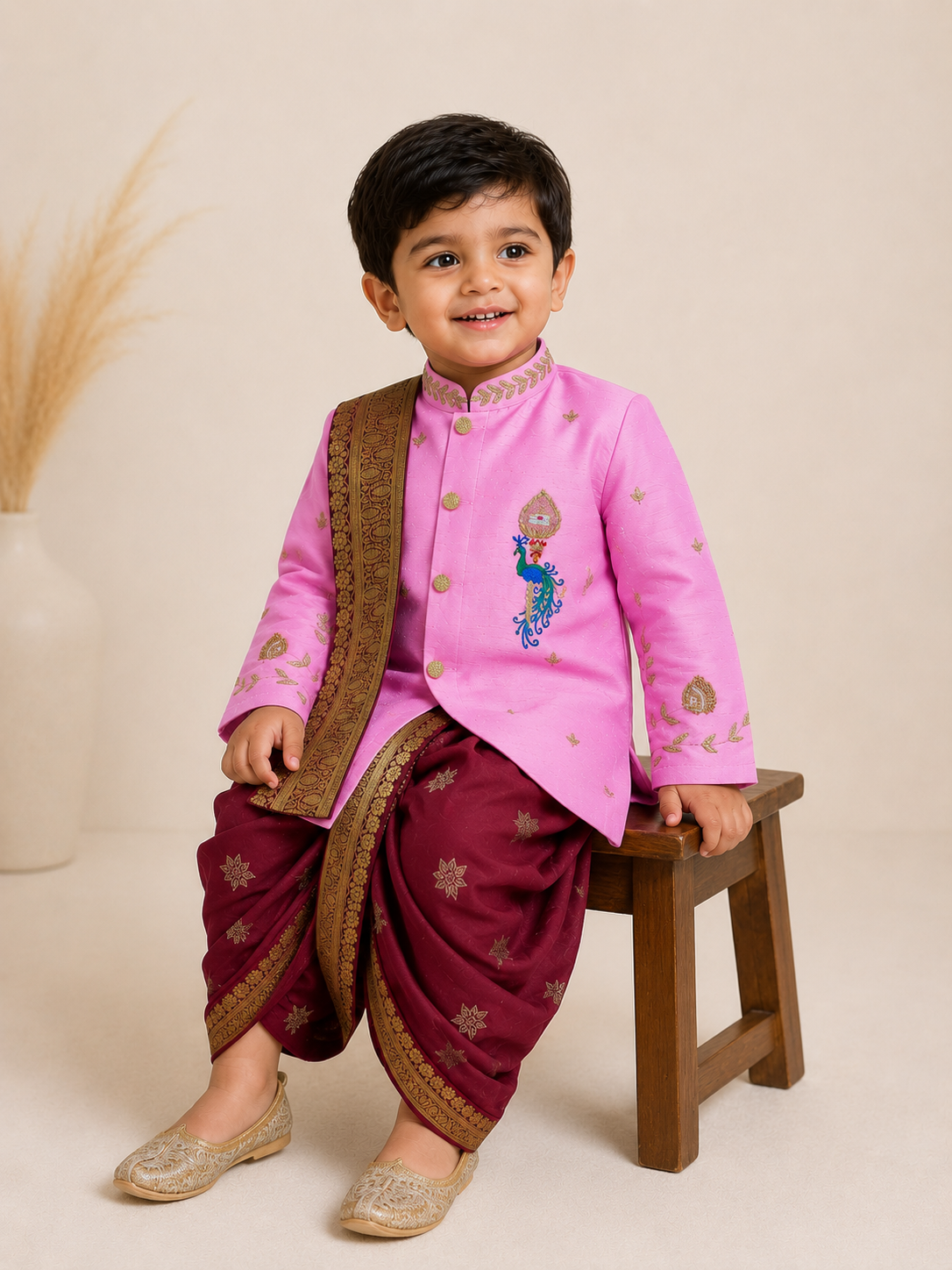 Mayura Dhoti Set
