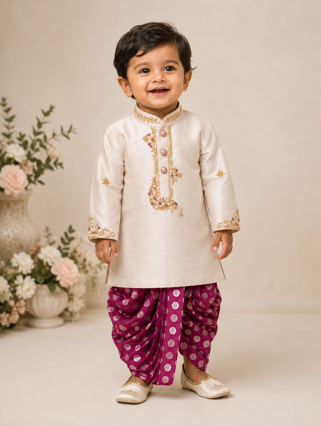 Festive Embroidered Kurta Set