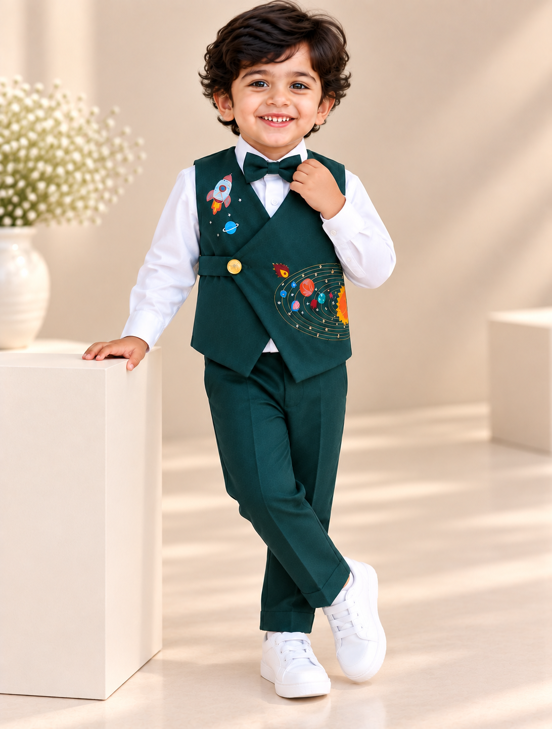 Little Galaxy Waistcoat set
