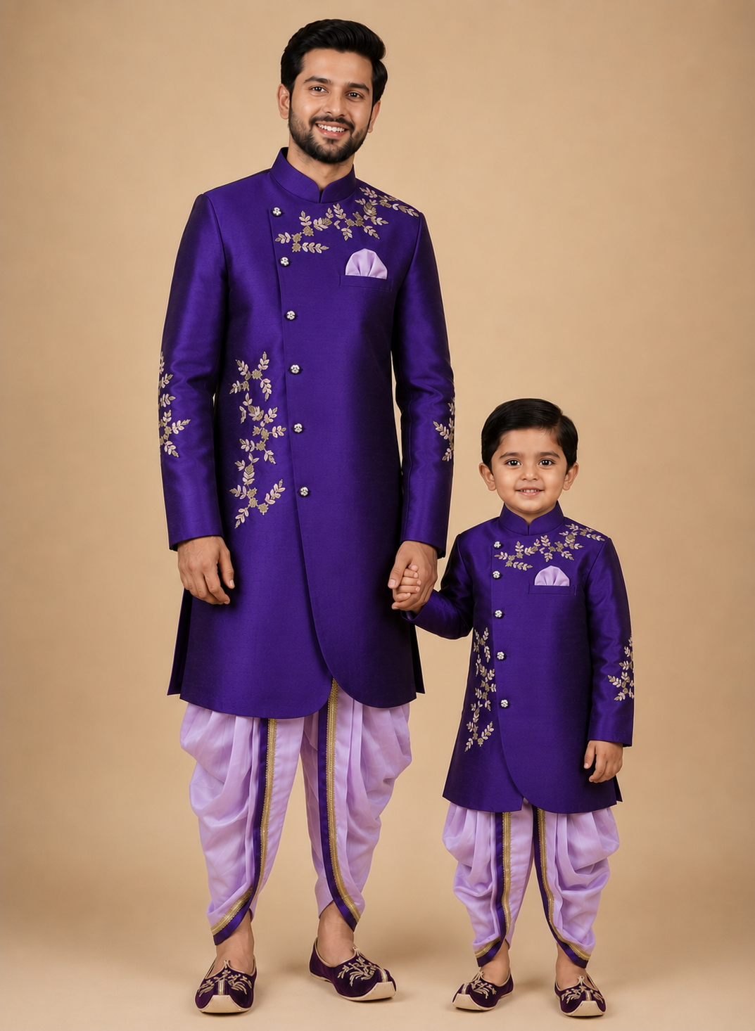 Purple Charm F&S Set