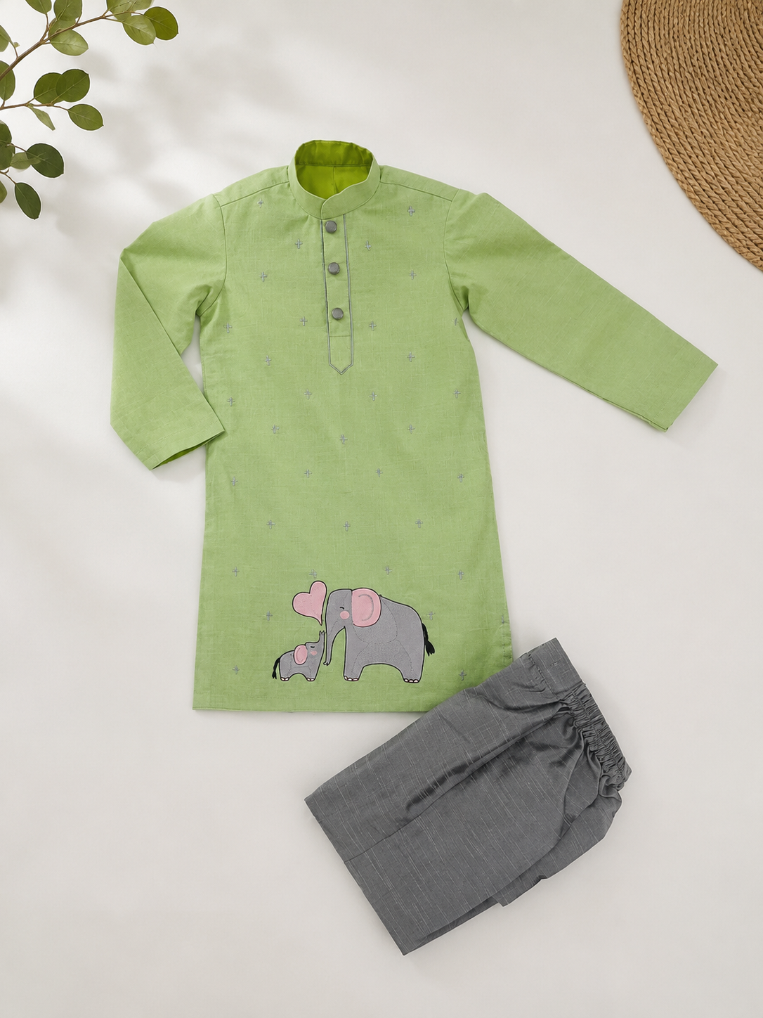 Elephant Kurta Set